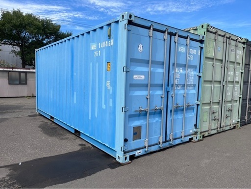 海上コンテナ 20フィート 中古コンテナ 10月末で掲載終了