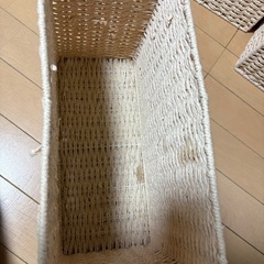ニトリ　ライラ　収納カゴ　バスケットの画像