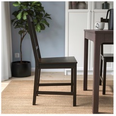 IKEA(イケア) STEFAN 80211089 チェア, ブラウンブラックの画像