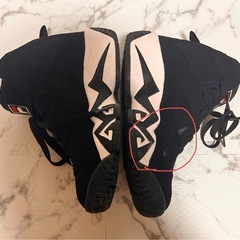 【美品】FILA MB MASHBURN フィラ マッシュバーン 黒 厚底スニーカーの画像