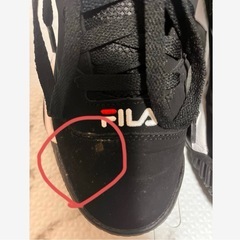 【美品】FILA MB MASHBURN フィラ マッシュバーン 黒 厚底スニーカーの画像