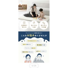 popomi プレイマット専用ふんわりイブルカバーの画像