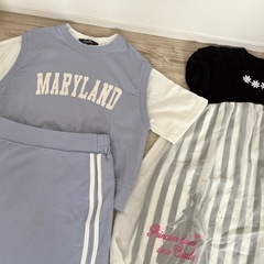 女の子夏服　まとめ服130の画像