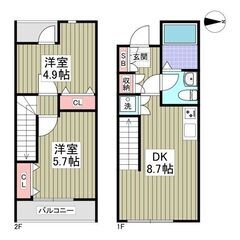 💥期間限定💥💰入居費用20万円💰 🌟青梅線「小作」駅 🌟 - 青梅市