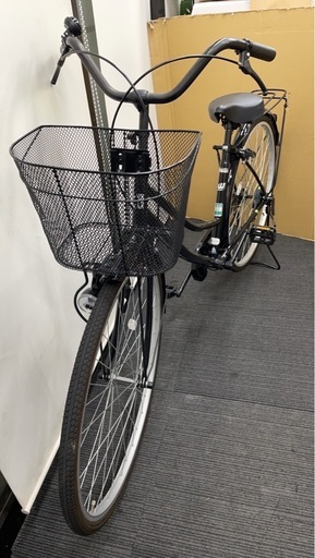 ★使用少ない極美品あさひ自転車　27インチ　ブラックママチャリ　中古自転車　