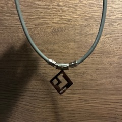 【特別限定モデル】 TAOネックレス AURA AP-3 ダークブラウン×ブルーラメの画像