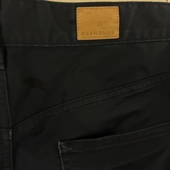 アバハウスネイビーツイルパンツ　ウエスト74股下73の画像