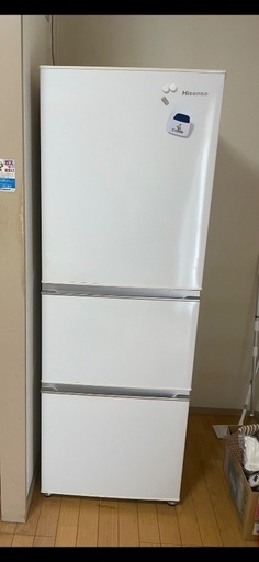 値下げ　Hisense2019年製　3ドア冷蔵庫