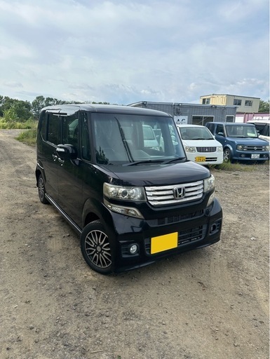 NBOX カスタム ターボ 車検2年付き (けんた) 札幌のN-BOXの中古車