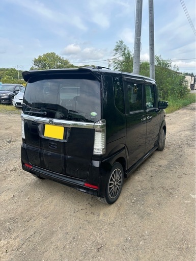 NBOX カスタム ターボ 車検2年付き (けんた) 札幌のN-BOXの中古車