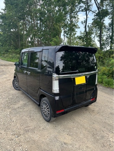 NBOX カスタム ターボ 車検2年付き (けんた) 札幌のN-BOXの中古車