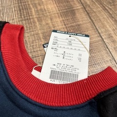 新品タグ付き　ブリーズ　トレーナー　100の画像