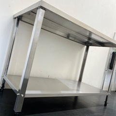 真駒内★ステンレス作業台★幅1200✖️奥行600✖️高さ800mmの画像