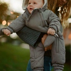 zara zarakids アウター　カバーオール　60cmの画像