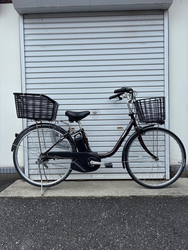 【整備士による点検済み】　☆前後中古タイヤ☆   Panasonic  電動自転車　防犯登録料込価格︎‼︎