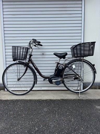 【整備士による点検済み】　☆前後中古タイヤ☆   Panasonic  電動自転車　防犯登録料込価格︎‼︎