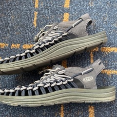 【早い者勝ちセール】KEEN UNEEK サンダル 29cm グレー系 ユニークの画像