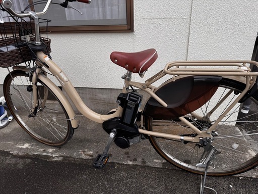 YAMAHAヤマハ
電動自転車PASWithDX26インチベージュPA26WDX