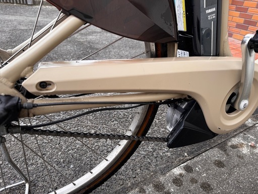 YAMAHAヤマハ
電動自転車PASWithDX26インチベージュPA26WDX