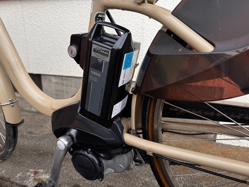 YAMAHAヤマハ
電動自転車PASWithDX26インチベージュPA26WDX