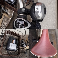 YAMAHAヤマハ
電動自転車PASWithDX26インチベージュPA26WDXの画像