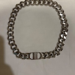 Diorチェーンリンクネックレスの画像
