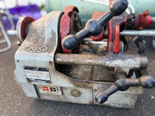 『十勝から』
 レッキス　ねじ切り機　mini32A　動作確認OK