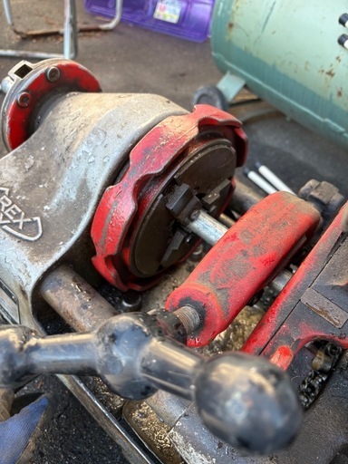 『十勝から』
 レッキス　ねじ切り機　mini32A　動作確認OK 
