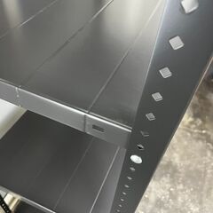 スチールラック (約)幅87.5cm×奥行45cm×高さ180cm 「ネオブラック」の画像