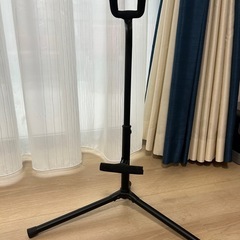 ウクレレ　黄色　カバー　スタンド付きの画像