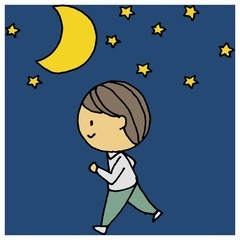 夜ウォーキング会