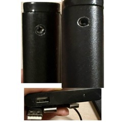 HDD 2.5 外付け ケース PATA SATA IDE？ ２つセット 動作未確認 ジャンク扱い ノークレームノーリターン 故障品扱い 動作保証無し 部品取りの画像