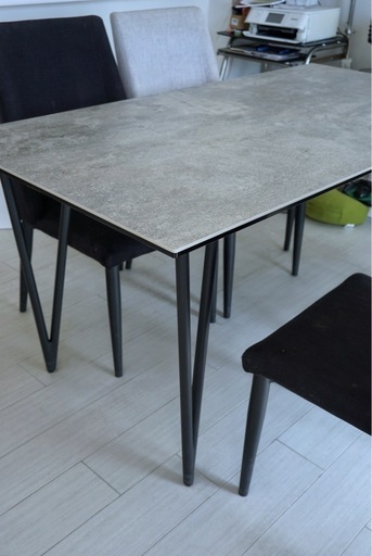 ニュートンセラミック天板テーブル