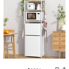 冷蔵庫ラックの画像