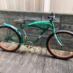 貴重 DYNO VON FRANCO "TABOO TIKI" CRUISER ダイノ ボンフランコ タブー ティキ ビーチクルーザー 26インチ ホットロッド ローチャリ ローライダー チョッパー　自転車の画像