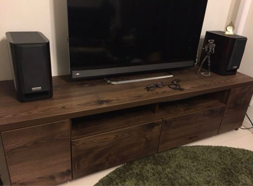 LOWYA テレビボード　ブラウン