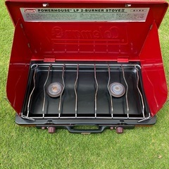 【受付終了】【リメイク】Coleman コールマン　オールインワンキッチン&2バーナーセットの画像