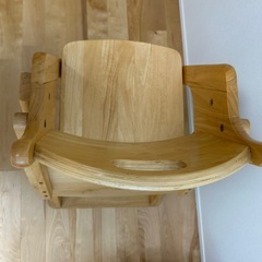 KATOJI　ハイチェア ナチュラルウッドの画像