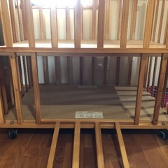 ベビーベッド(90×60)【おまけ付き】の画像