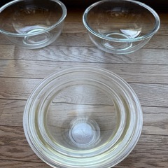 IWAKI 耐熱ガラスボウル 5個セットの画像