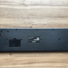 ELECOM エレコム ワイヤレスキーボード TK-FDM110MBKの画像