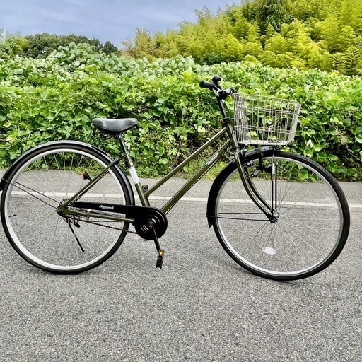 charibank27インチ カーキーグリーン シティーサイクル charibank27インチ カーキーグリーン シティーサイクル (値引き