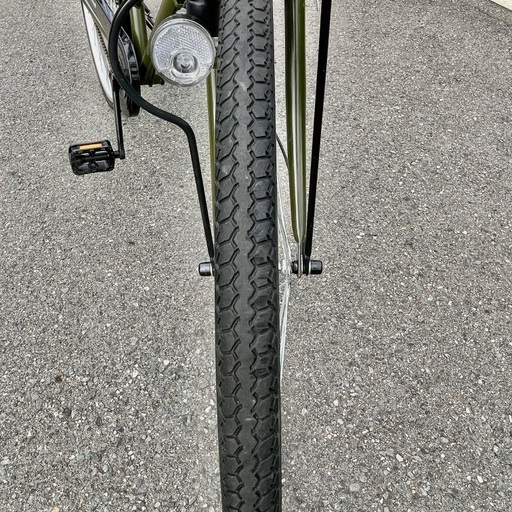 charibank27インチ カーキーグリーン シティーサイクル charibank27インチ カーキーグリーン シティーサイクル (値引き