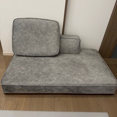 【使用1年】L字ソファ　カウチソファ　3〜4人掛けの画像