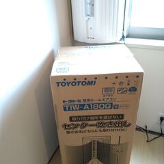 TIW-A180G　トヨトミ・窓用ルームエアコン（状態良）の画像