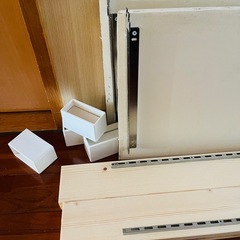 DIY 組み立て棚2段セットの画像