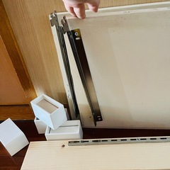 DIY 組み立て棚2段セットの画像