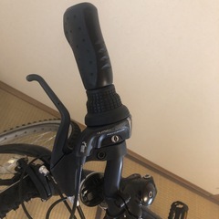 24インチ　自転車　黒の画像