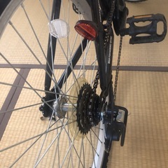 24インチ　自転車　黒の画像