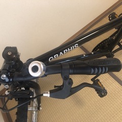 24インチ　自転車　黒の画像